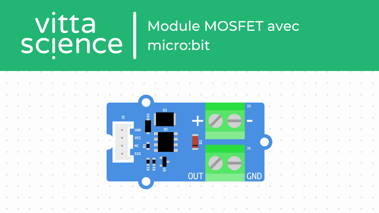 Module MOSFET avec micro:bit